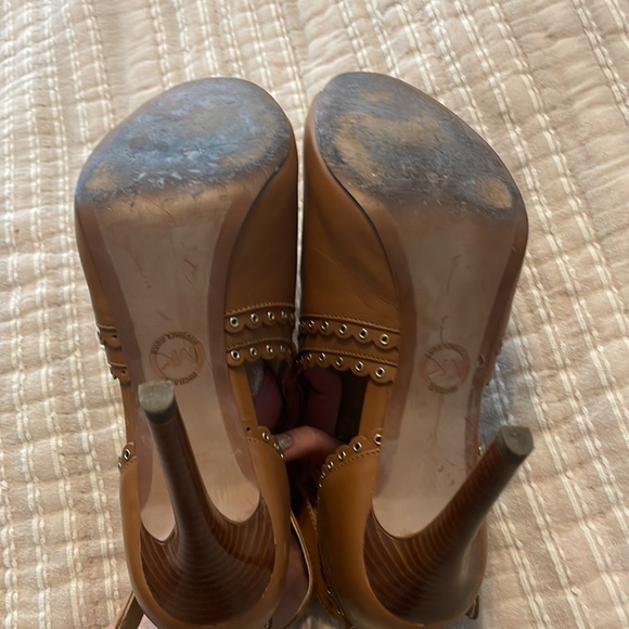 Michael Michael Kors Peep Toed Booties - Picture 5 of 5